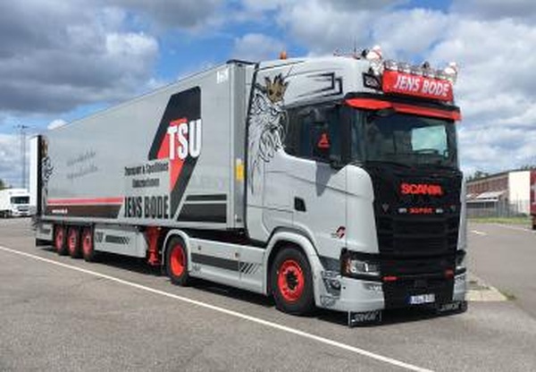 Скинпак Jens Bode для Scania S и Krone Coolinerv1.0 для Euro Truck Simulator 2 (v1.35.x)