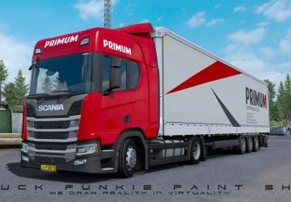 Скинпак «PRIMUM1»версия 1.0 для Euro Truck Simulator 2 (v1.35.x)