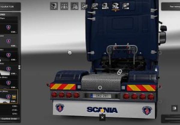 Scania Mudflap Packверсия 1.4.1 для Euro Truck Simulator 2 (v1.35.x)