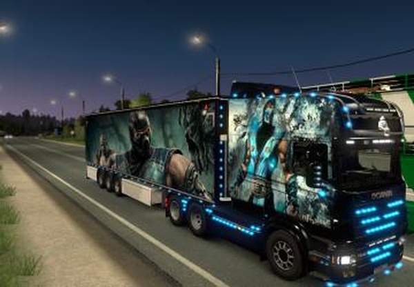 Скин Мортал Комбатверсия 1.0 для Euro Truck Simulator 2 (v1.35.x)