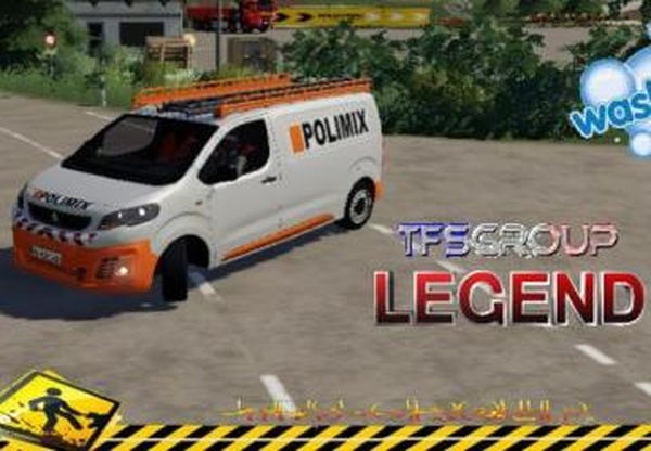 Peugeot Expert Polimixверсия 1.5 для Farming Simulator 2019