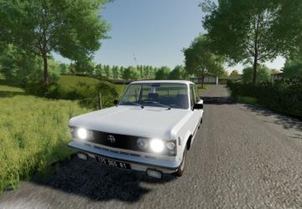 Fiat 125P 1967/1991версия 1.1.0.0 для Farming Simulator 2022
