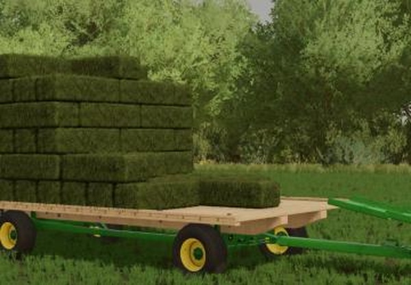 John Deere Hay Wagonверсия 1.0.0.0 для Farming Simulator 2022