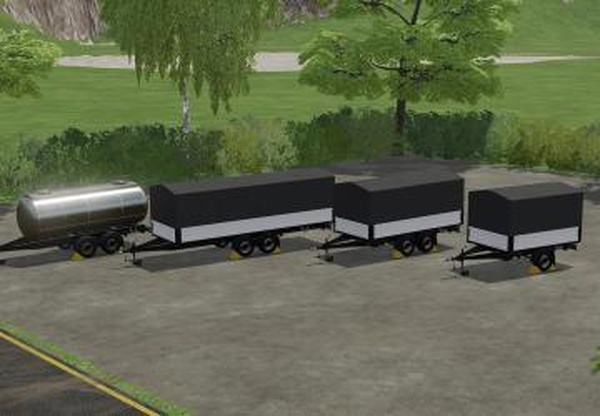 Edm Car Trailers Packверсия 1.0.0.0 для Farming Simulator 2022 (v1.8x)