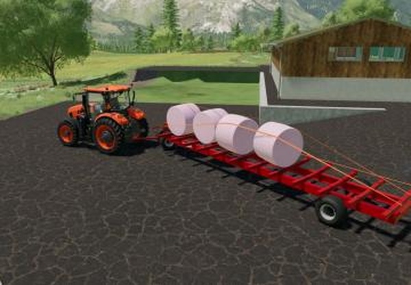 Bale trailer B.M.версия 1.0.0.0 для Farming Simulator 2022
