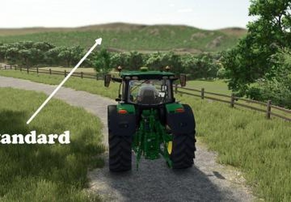 Sharper Long Distance Viewверсия 1.0.0.0 для Farming Simulator 2025