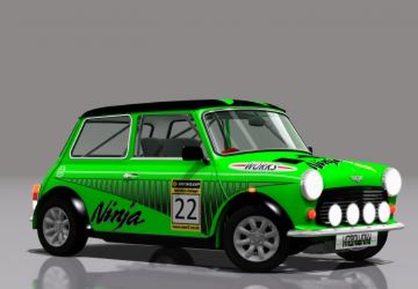 Morris Mini Cooper Gr.2версия 1 для Assetto Corsa