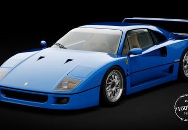 Ferrari F40 «TIROLO»версия 1 для Assetto Corsa