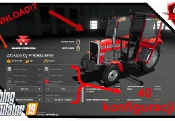 Massey Ferguson Polish Packверсия 1.0.0.0 для Farming Simulator 2019