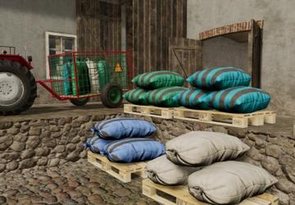 Pallet With Used Sacksверсия 1.0.0.0 для Farming Simulator 2022