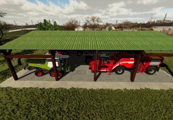 Shed Large Openверсия 1.0.0.0 для Farming Simulator 2022