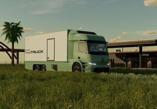 Mercedes Urban E-Truckверсия 1.0.0.0 для Farming Simulator 2022 (v1.8x)