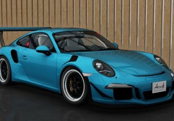 Porsche 911 (991) GT3 RS Team Mid Nightверсия 1.01 для Assetto Corsa