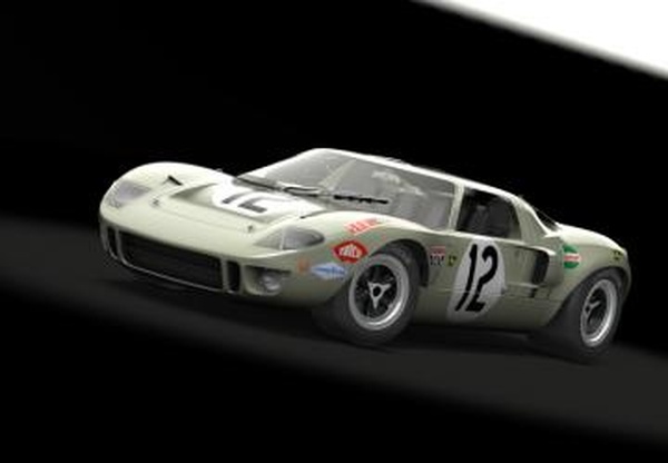Ford GT40версия 1 для Assetto Corsa