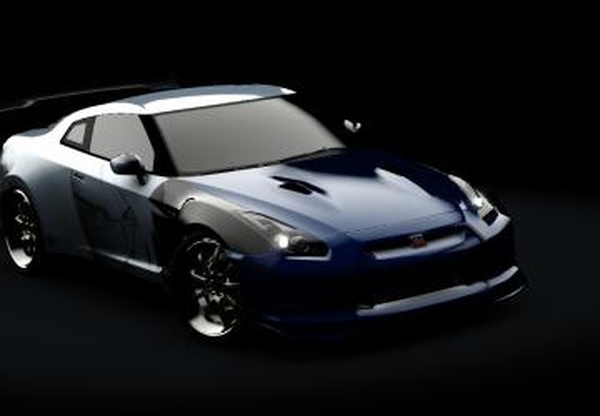 Nissan GT-R PedroBLRверсия 1 для Assetto Corsa