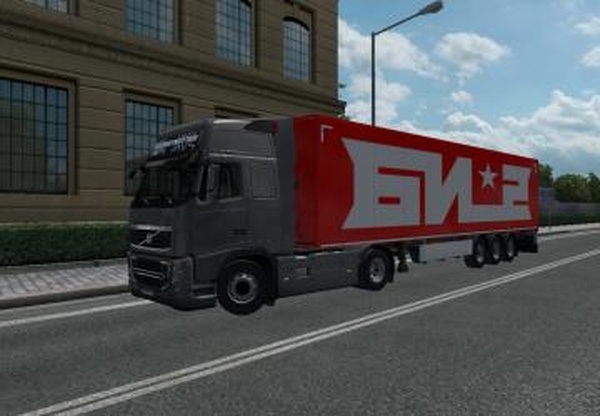 Скин для прицепа «БИ-2»версия 1.0 для Euro Truck Simulator 2 (v1.32.x, - 1.35.x)