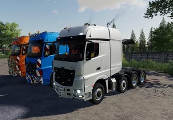 Mercedes-Benz Arocs SLT 8x4версия 1.0.0.1 для Farming Simulator 2019 (v1.5.x)