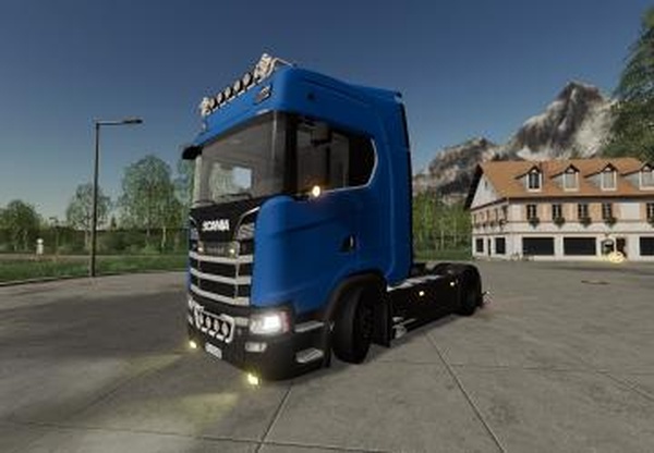 Scania S580 Customверсия 07.02.20 для Farming Simulator 2019 (v1.5.x)