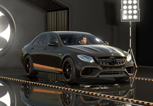 Mercedes-Benz E63S AMG 2018версия 1.1.0.0 для Farming Simulator 2022