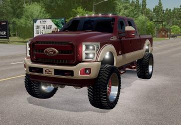 Ford F350 King Ranch 2013версия 1.0.0.0 для Farming Simulator 2022