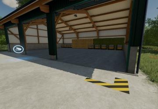 Storage Of Bales And Palletsверсия 1.0.0.0 для Farming Simulator 2022