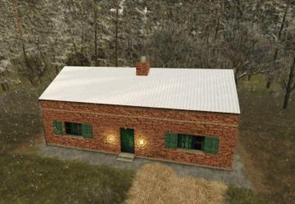 Red Brick Houseверсия 1.0.0.0 для Farming Simulator 2025