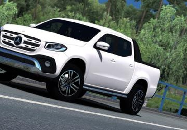Mercedes-Benz XClass 2018версия 1.0 для Euro Truck Simulator 2 (v1.34.x, - 1.36.x)