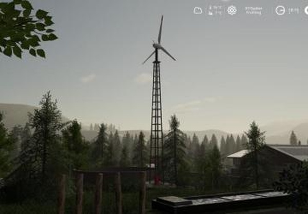 Wind Turbineверсия 1.0 для Farming Simulator 2019 (v1.5.1.0)