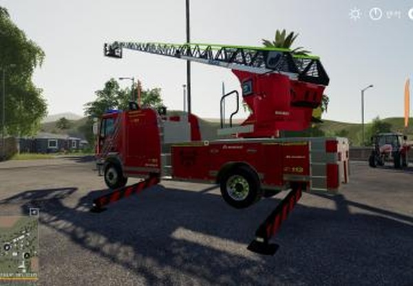 Iveco Magirus DLAK 2312версия 1.0 для Farming Simulator 2019 (v1.5.1.0)