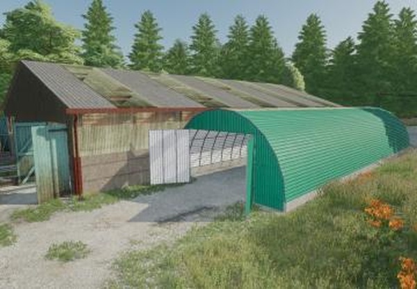 Storage Tunnel EasyShedsверсия 1.0.0.0 для Farming Simulator 2022