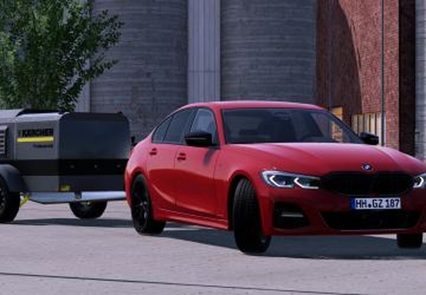 BMW 3 Series G20версия 1.0.0.0 для Farming Simulator 2022 (v1.8x)