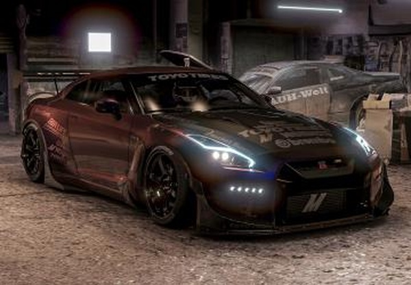 Nissan GT-R R35 Rocket Bunny | Redd Tunedv1.0 для Assetto Corsa