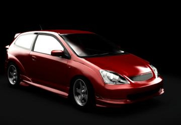Honda «Wings West» Civicверсия 1 для Assetto Corsa