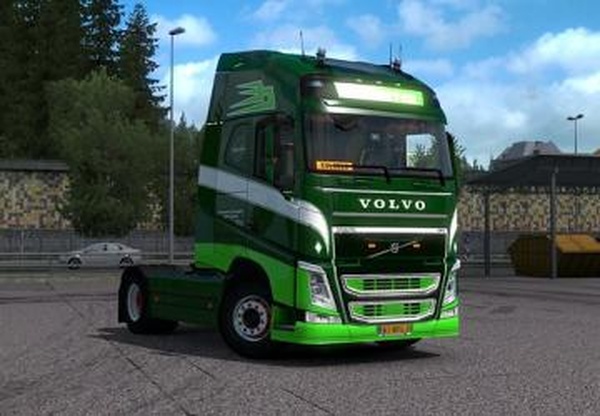 Verhoeven Transport Ridderkerk skin for Volvo FH&FH16 2012v1.0 для Euro Truck Simulator 2 (v1.34.x)