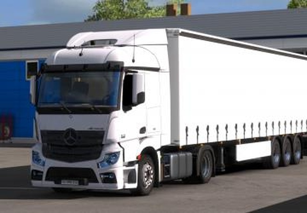 Mercedes-Benz Actros MPIVверсия 29.05.19 для Euro Truck Simulator 2 (v1.35.x, 1.36.x)