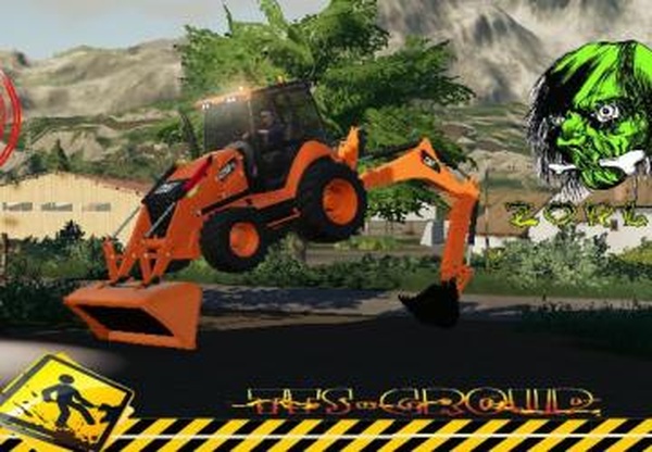 Backhoe loader 420F2 Dirверсия 1.5 для Farming Simulator 2019 (v1.5.1.0)