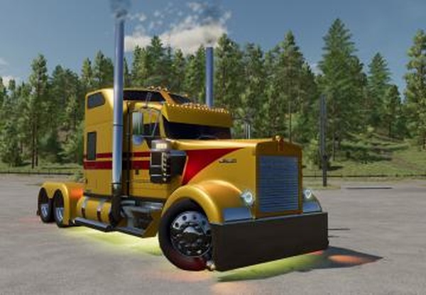 Kenworth W900 Customверсия 3.0.0.0 для Farming Simulator 2022 (v1.8x)