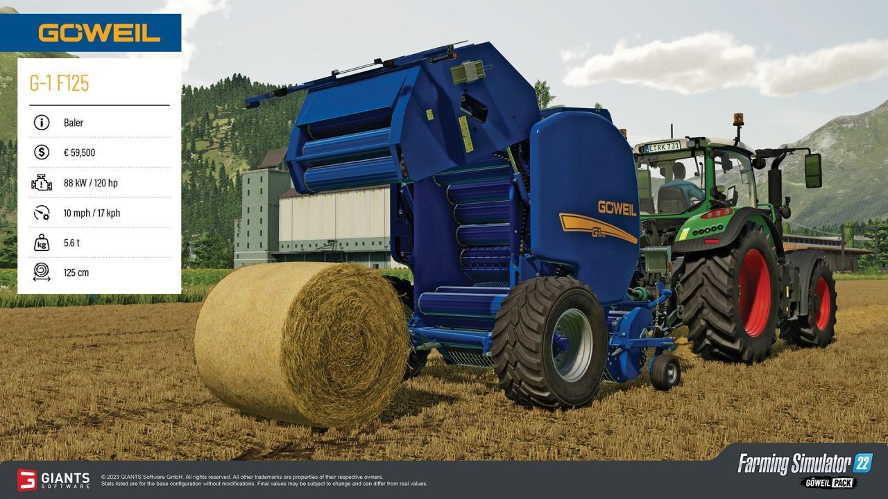 Göweil Pack - Список техники