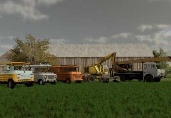 Placeable Vehicles Packверсия 1.0.0.0 для Farming Simulator 2022