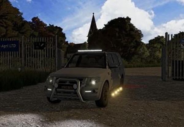 Mitsubishi Pajero 2015 - Переработкаверсия 1.0.0.0 для Farming Simulator 2022