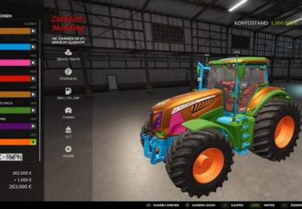 McCormick X8 VT Drive Editверсия 1.0.0.0 для Farming Simulator 2025