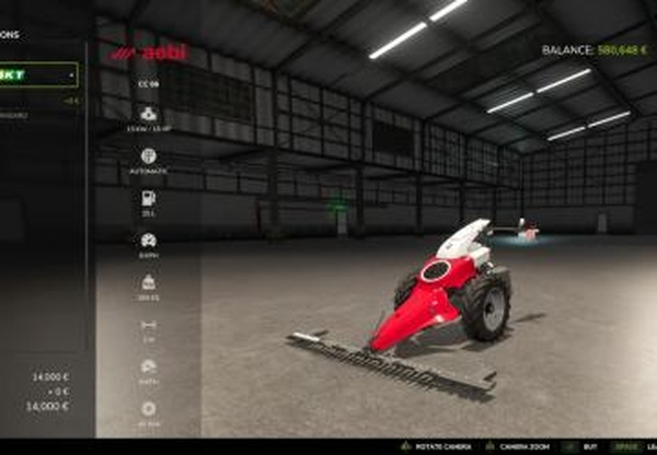 Aebi CC66версия 1.0.0.0 для Farming Simulator 2025