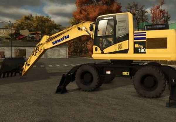 Komatsu PW180версия 1.0.0.0 для Farming Simulator 2025