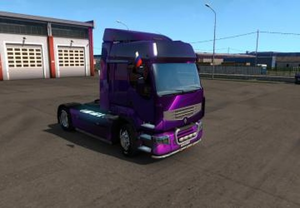 Скин «Line» для Renault Premiumверсия 1.0 для Euro Truck Simulator 2 (v1.33.x, - 1.35.x)