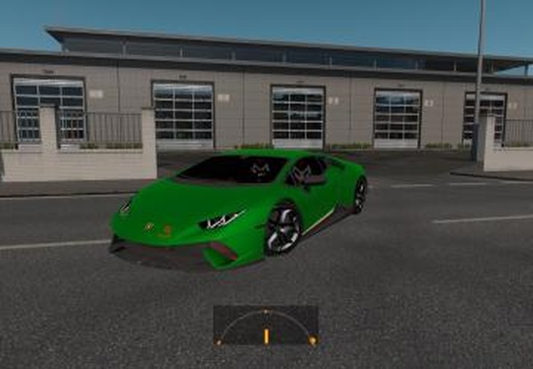 Lamborghini Huracanверсия 2.1 для Euro Truck Simulator 2 (v1.33.x, - 1.35.x)