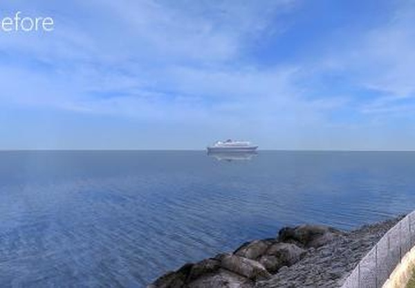 Improved 2K Water Textureверсия 1.0 для Euro Truck Simulator 2 (v1.4.x, - 1.35.x)