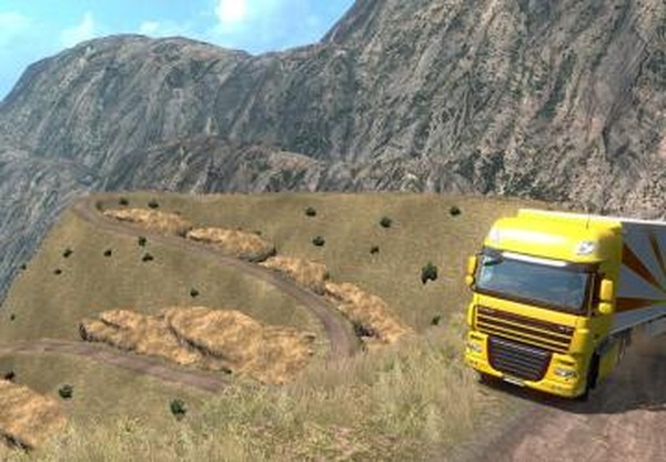 Rutas Mortalesверсия 1.1 для Euro Truck Simulator 2 (v1.34.x, 1.35.x)