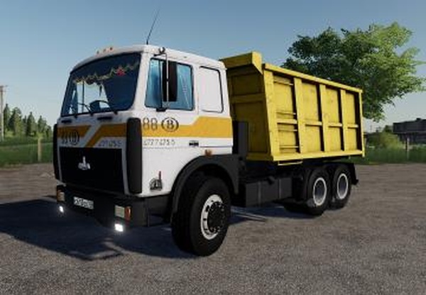 МАЗ-5516версия 1.0.0.0 для Farming Simulator 2019 (v1.5.x)