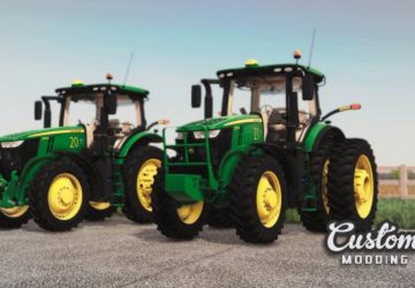 John Deere 7R US Seriesверсия 31.01.20 для Farming Simulator 2019 (v1.5.1.0)