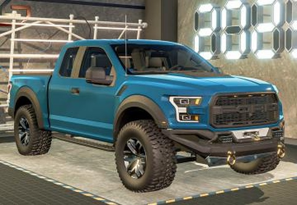 Ford Raptor F150 2017версия 1.1.0.0 для Farming Simulator 2022 (v1.8x)